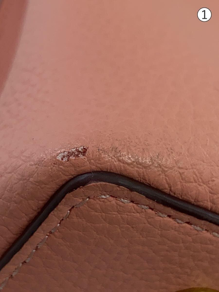 COACH Shoulder Bag PNK Solid C2590 7