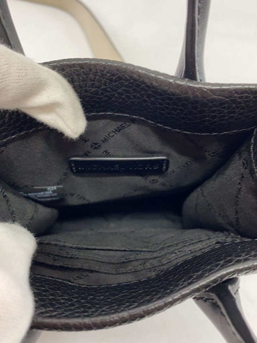 MICHAEL KORS Shoulder Bag Leather BLK 35H3G7ZC5L Shoulder Pen Mark 6