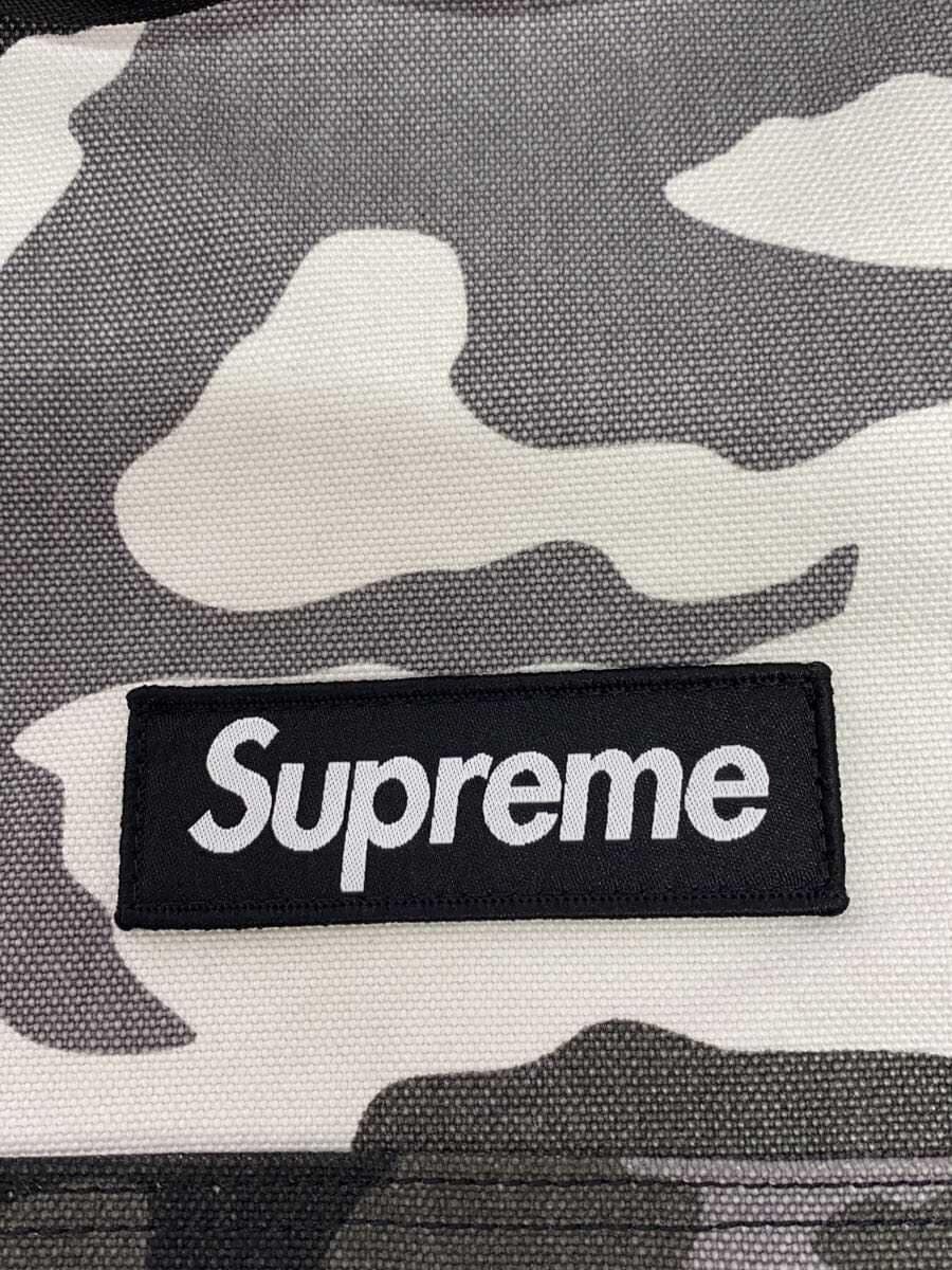 Supreme25SS Tote Bag Cotton GRY Camouflage 7