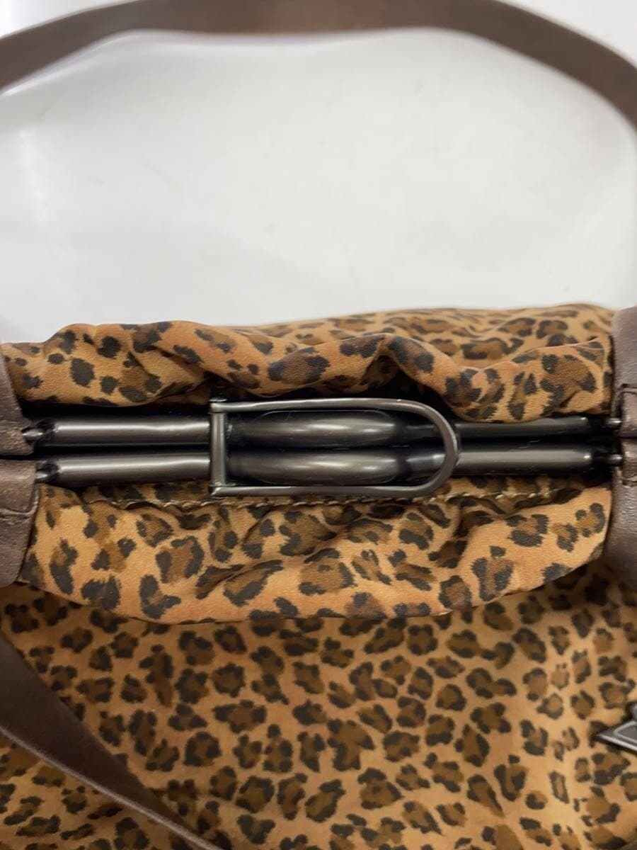 BOTTEGA VENETA Shoulder Bag -- CML Leopard Print Signs of wear on the inside 7