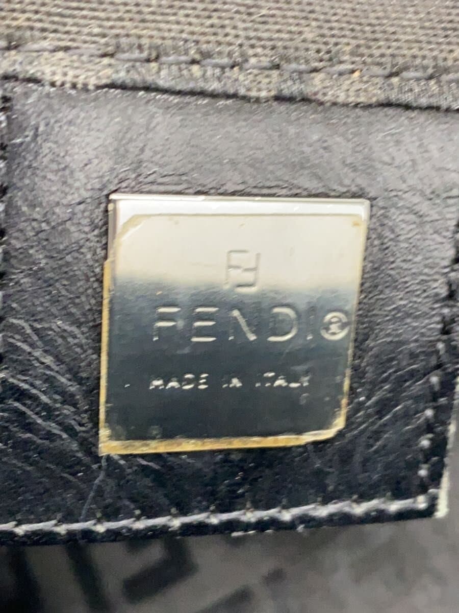 FENDI Tote Bag BLK All Over Pattern 5