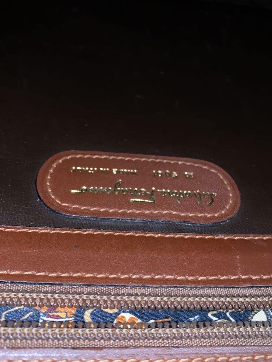 Salvatore Ferragamo briefcase leather BRW 8