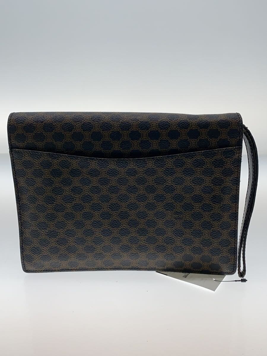 CELINE Macadam pattern clutch bag BRW all-over pattern 3