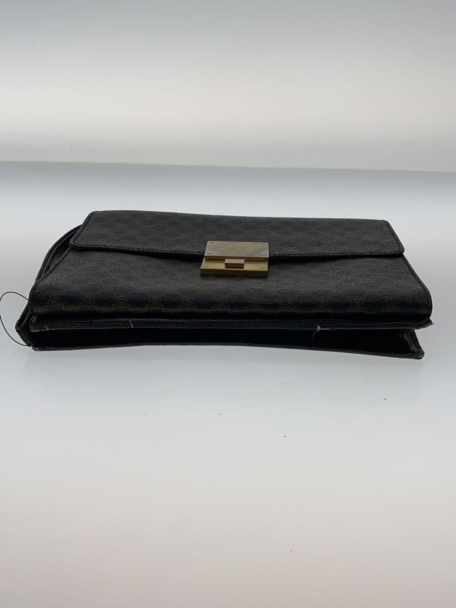 CELINE Macadam pattern clutch bag BRW all-over pattern 4