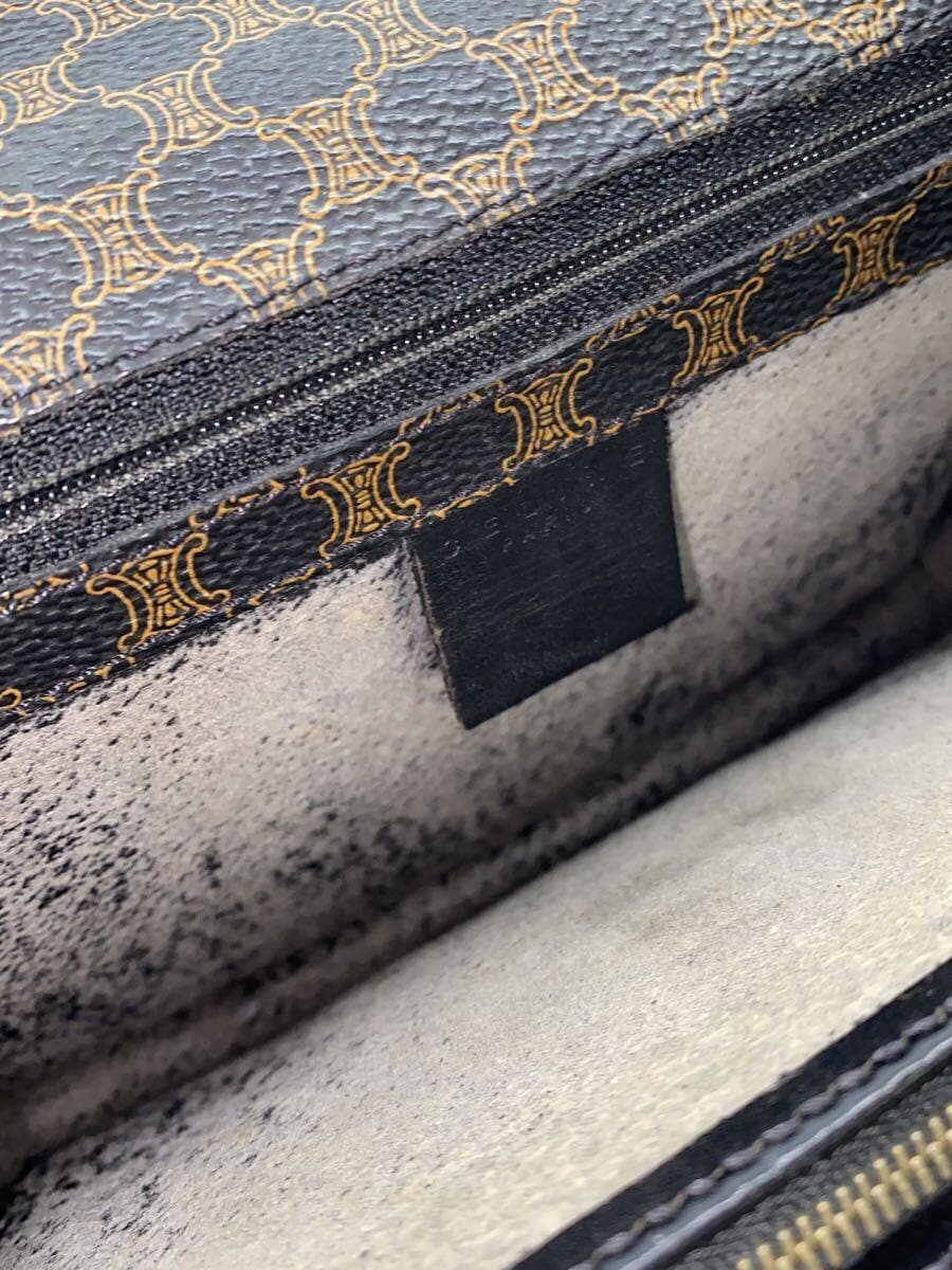 CELINE Macadam pattern clutch bag BRW all-over pattern 6