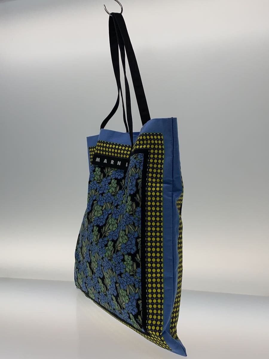 MARNI tote bag -- BLU all-over pattern 2