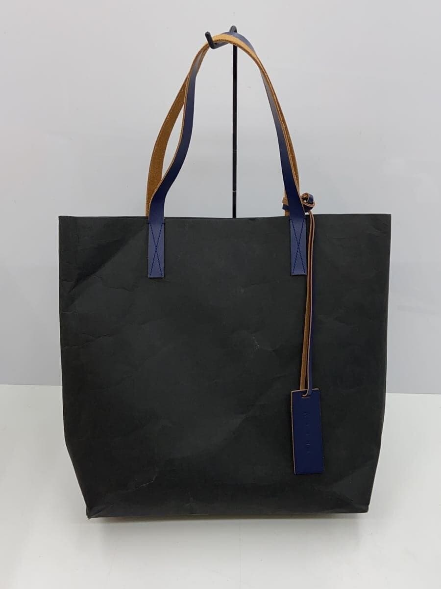 MARNI Tote Bag BLK Solid SHMPQ10A07 3
