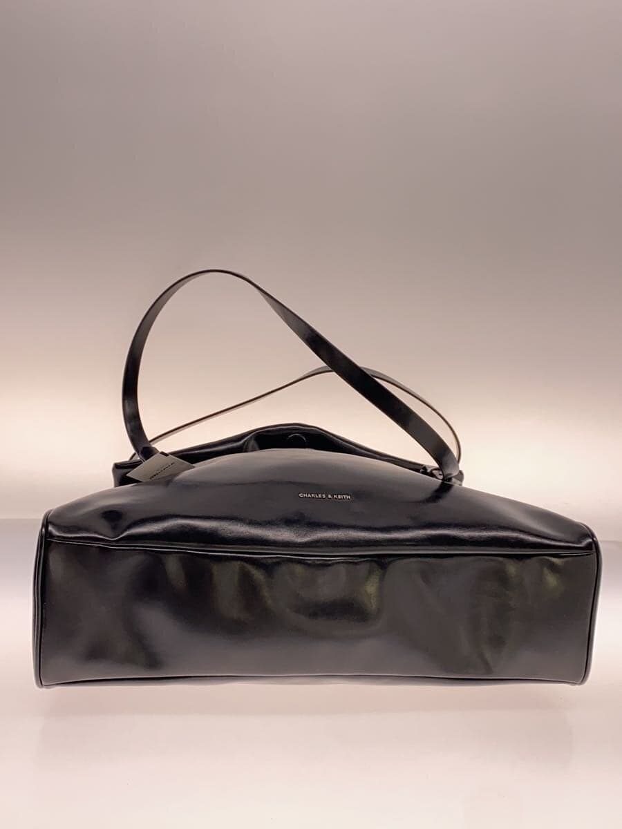 CHARLES&KEITH Handbag Faux Leather BLK 30160223 4