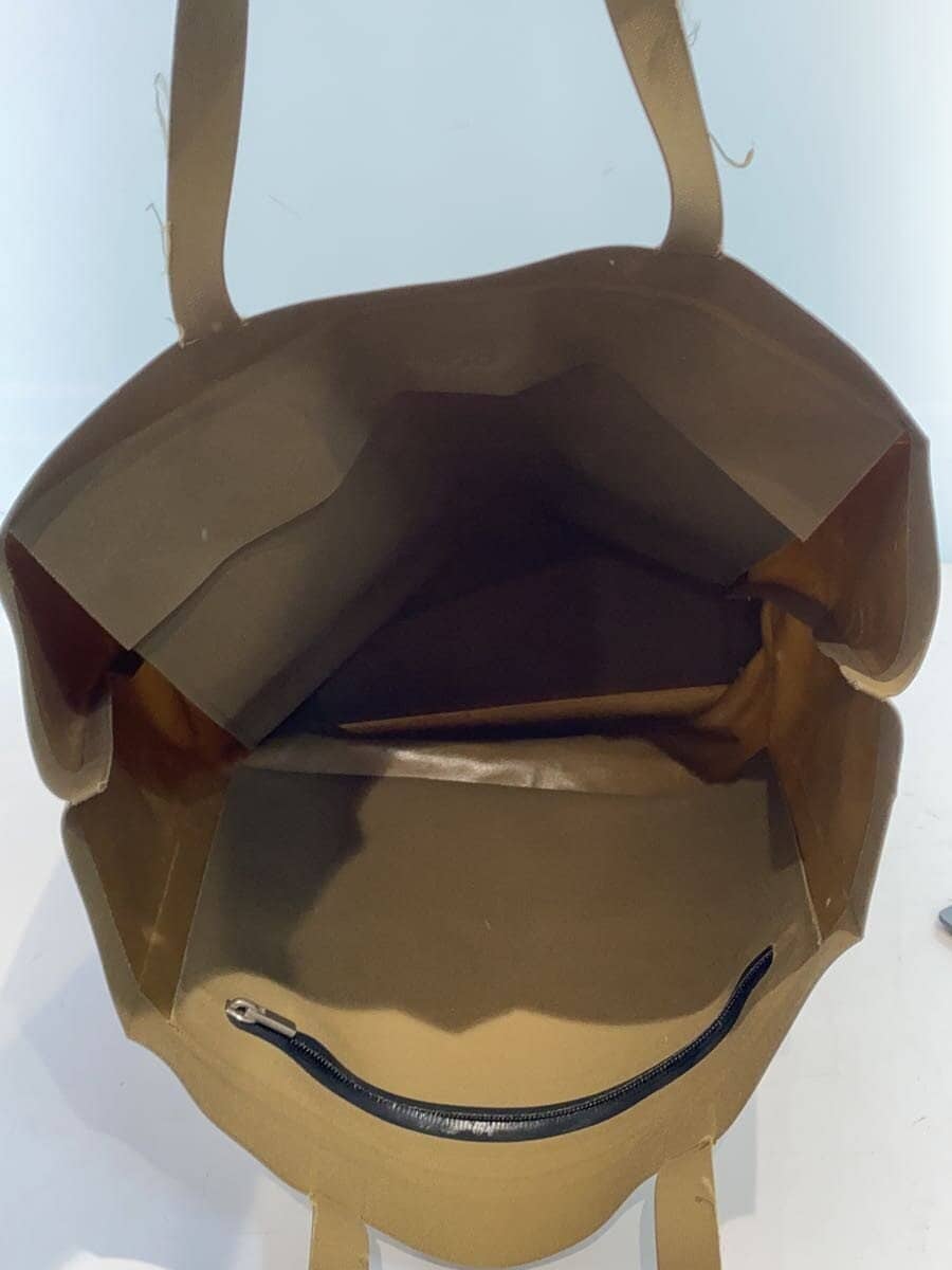 Aeta Tote Bag KHK Solid Handle Fray Consider Condition 6