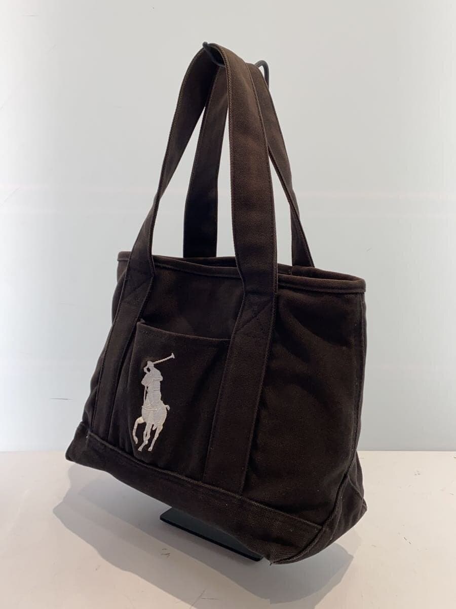 POLO RALPH LAUREN Tote Bag Canvas BRW 2