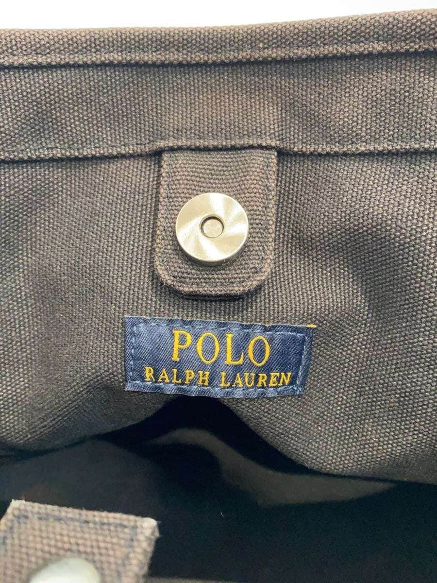 POLO RALPH LAUREN Tote Bag Canvas BRW 5