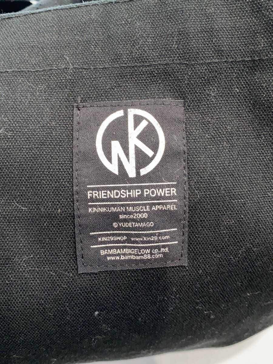 Other Brand Tote Bag Canvas BLK Print 5