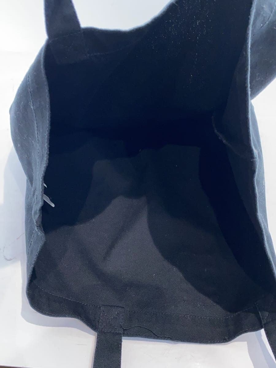 Other Brand Tote Bag Canvas BLK Print 6