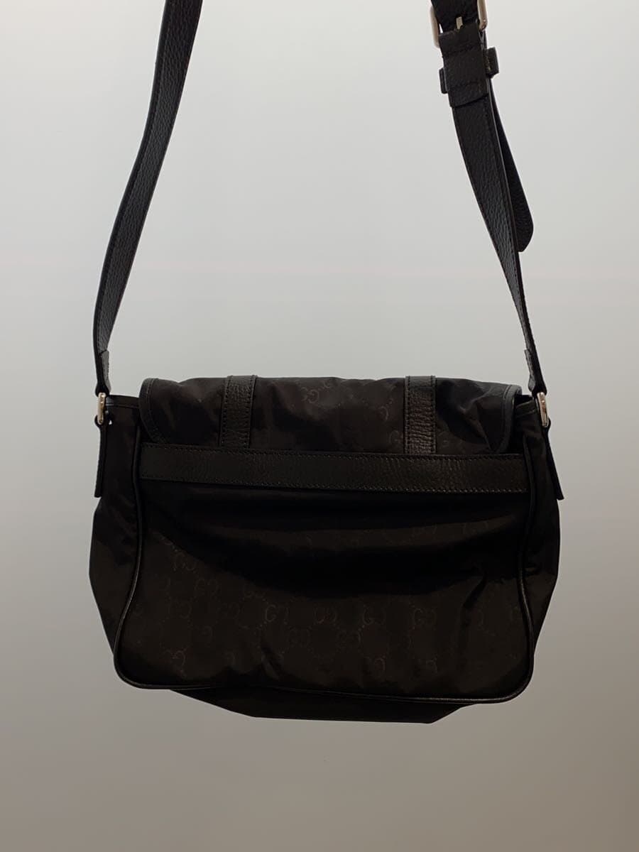GUCCI Shoulder Bag_GG Nylon Nylon BLK All Over Pattern 3