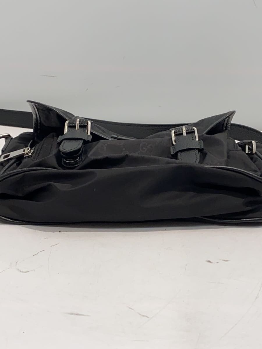 GUCCI Shoulder Bag_GG Nylon Nylon BLK All Over Pattern 4