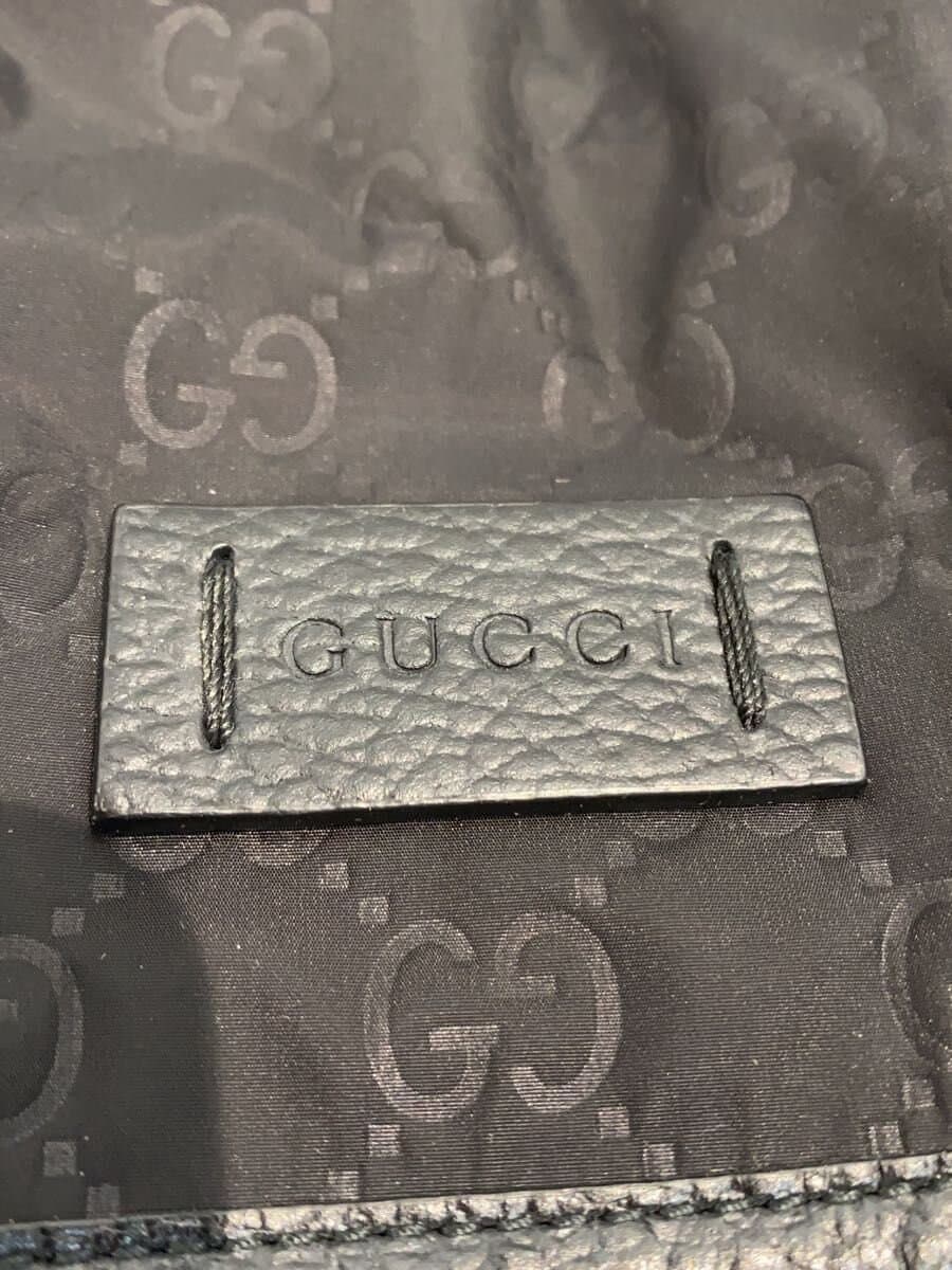 GUCCI Shoulder Bag_GG Nylon Nylon BLK All Over Pattern 5