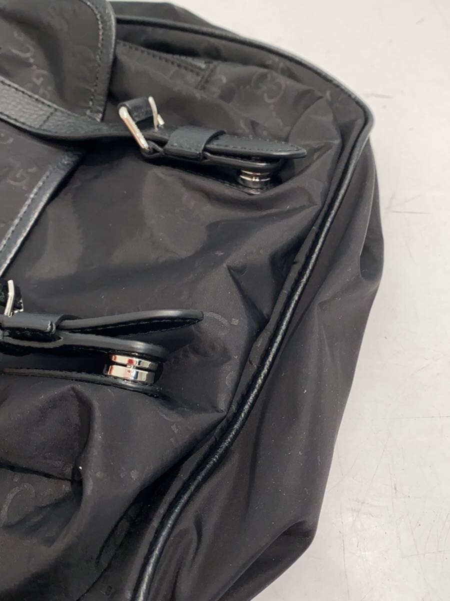 GUCCI Shoulder Bag_GG Nylon Nylon BLK All Over Pattern 8