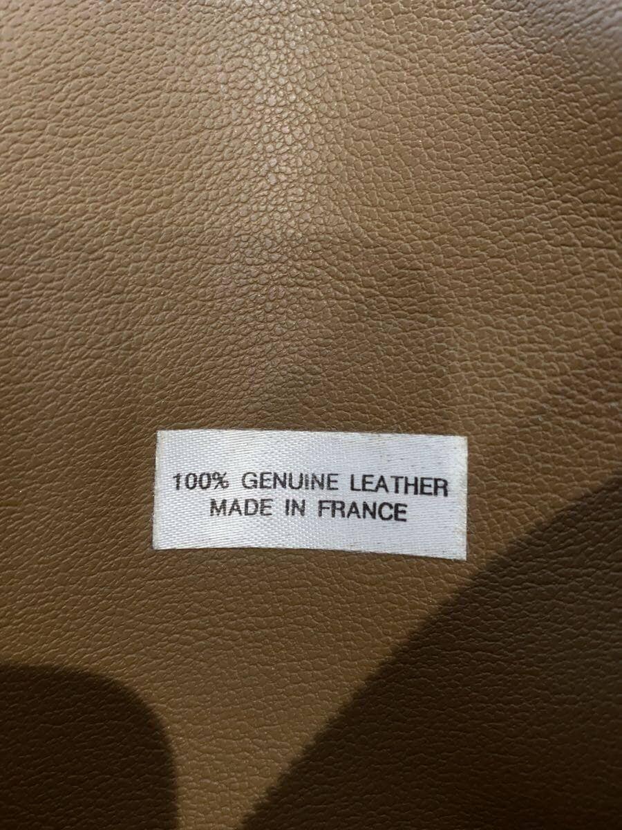 A.P.C. Handbag Leather CML Solid Small With Scratches 6