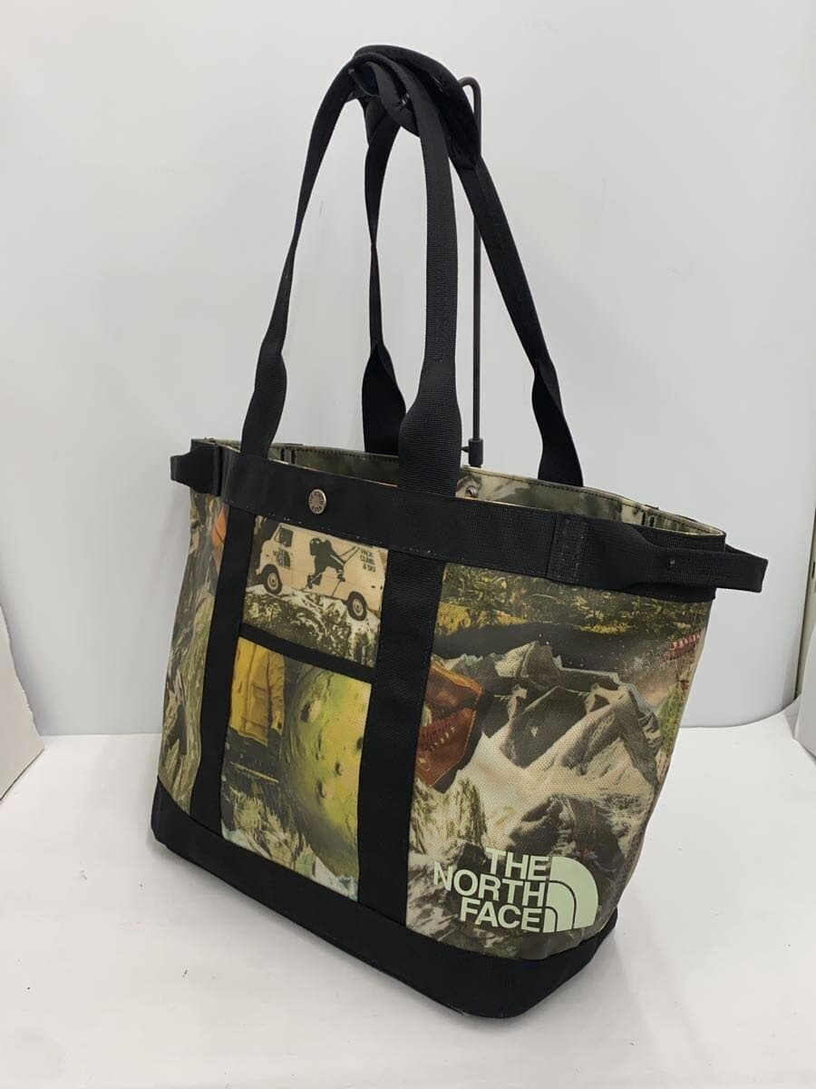 THE NORTH FACE Tote Bag GRN All Over Pattern NM81464 2