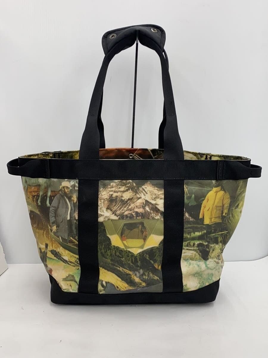 THE NORTH FACE Tote Bag GRN All Over Pattern NM81464 3