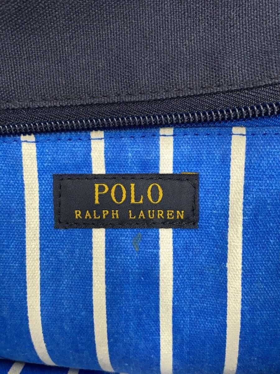 RALPH LAUREN Tote Bag Cotton NVY 5