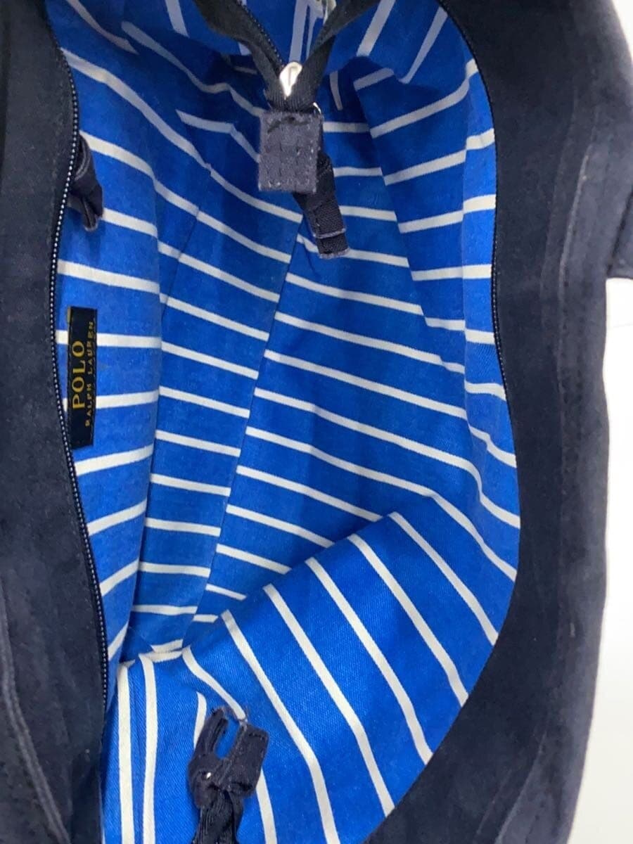 RALPH LAUREN Tote Bag Cotton NVY 6