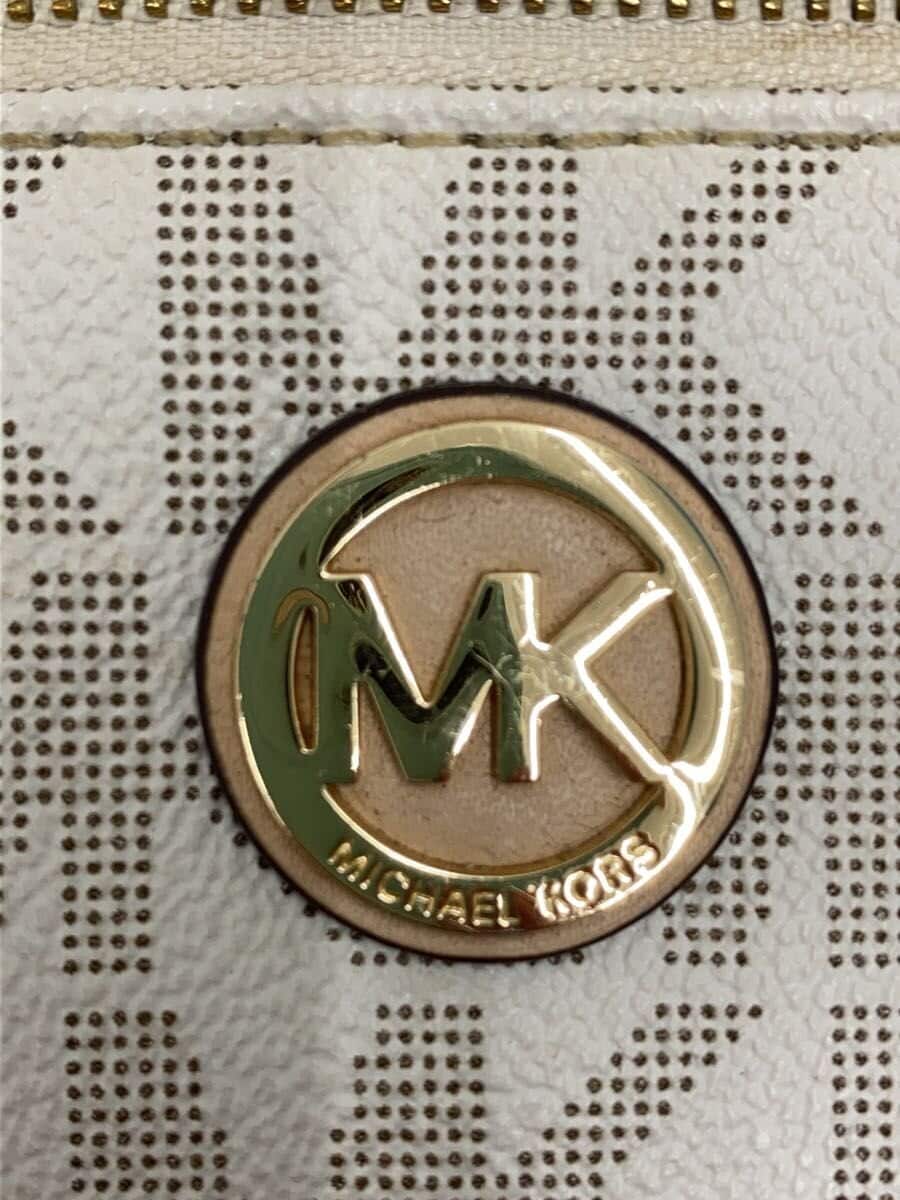 MICHAEL KORS Shoulder Bag WHT All Over Pattern av-1612 5