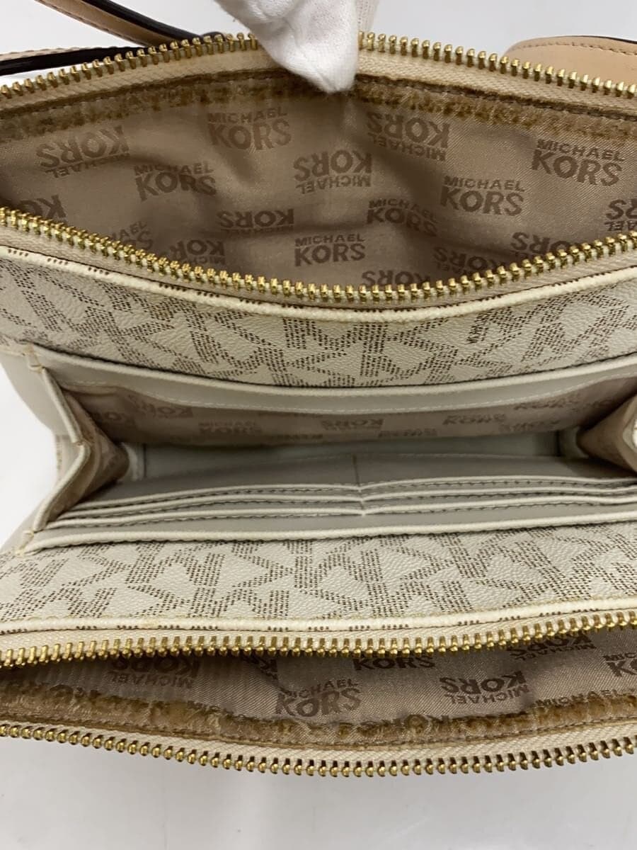 MICHAEL KORS Shoulder Bag WHT All Over Pattern av-1612 6