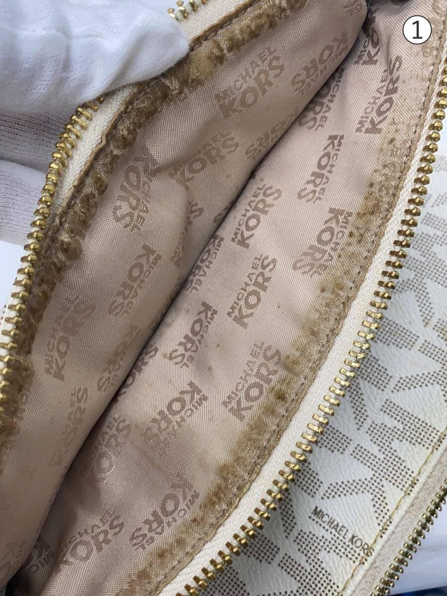 MICHAEL KORS Shoulder Bag WHT All Over Pattern av-1612 7