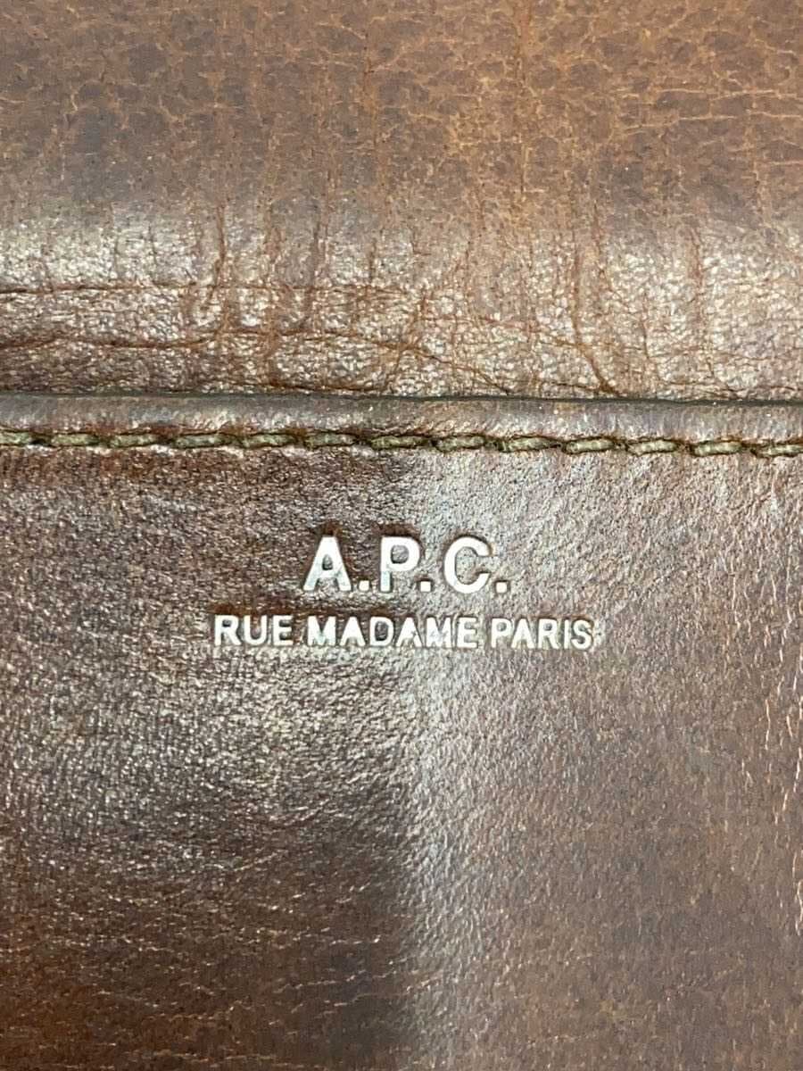 A.P.C. Shoulder Bag Leather BRW 5