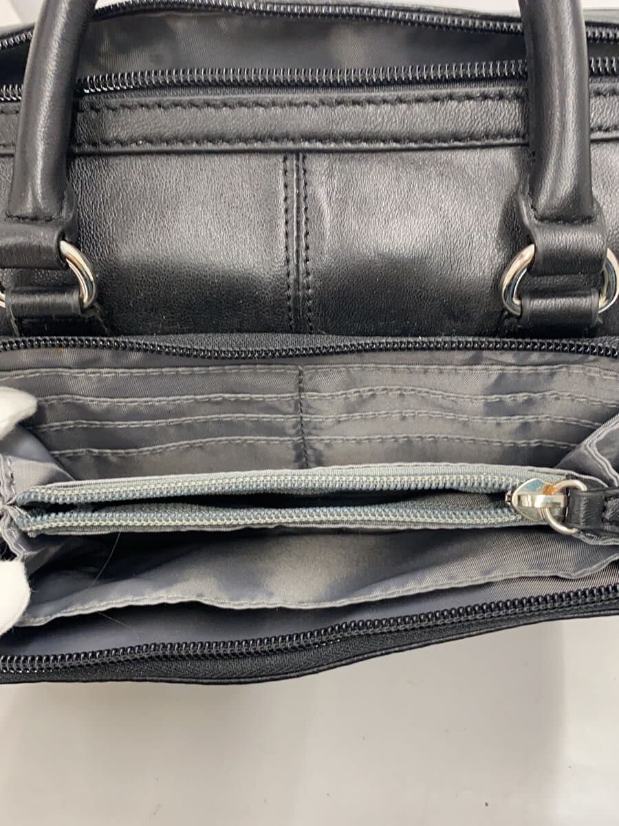 Other Brand CHIOCCIOLA Boston Bag Leather BLK 7