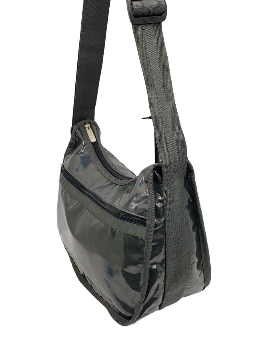 LESPORTSAC Shoulder Bag GRY Solid 2