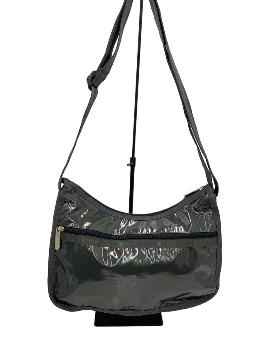LESPORTSAC Shoulder Bag GRY Solid 3