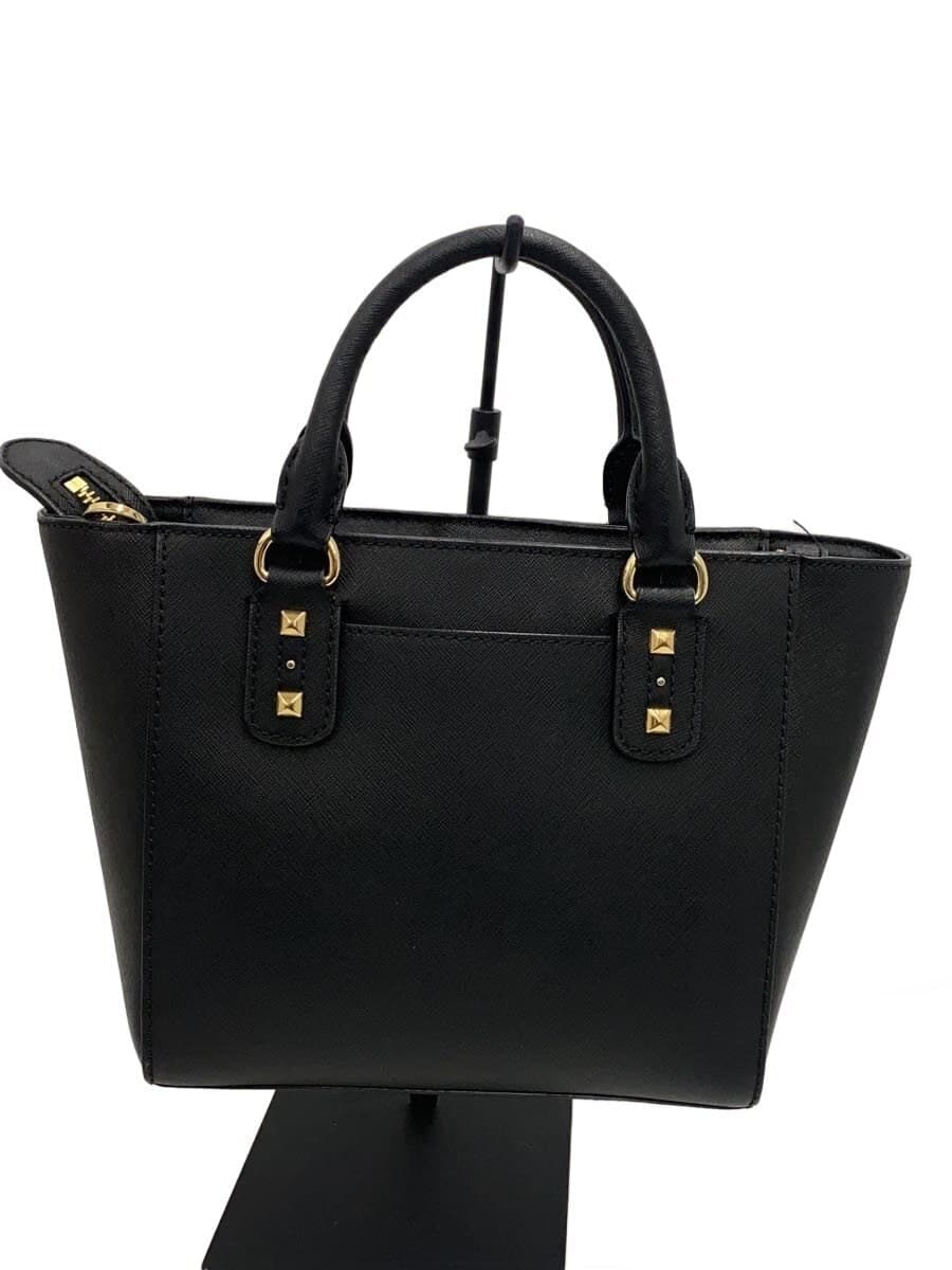 MICHAEL KORS Handbag Leather BLK PS-1709 3