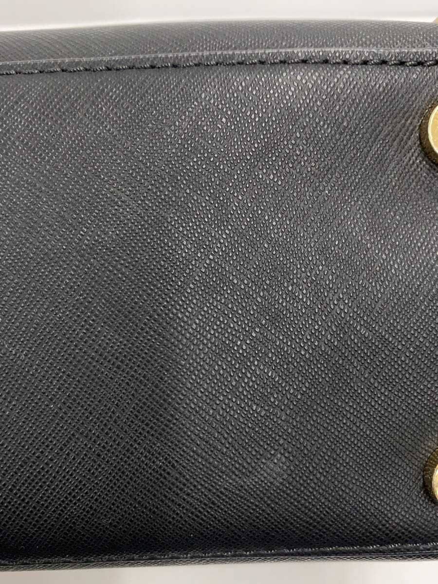 MICHAEL KORS Handbag Leather BLK PS-1709 8