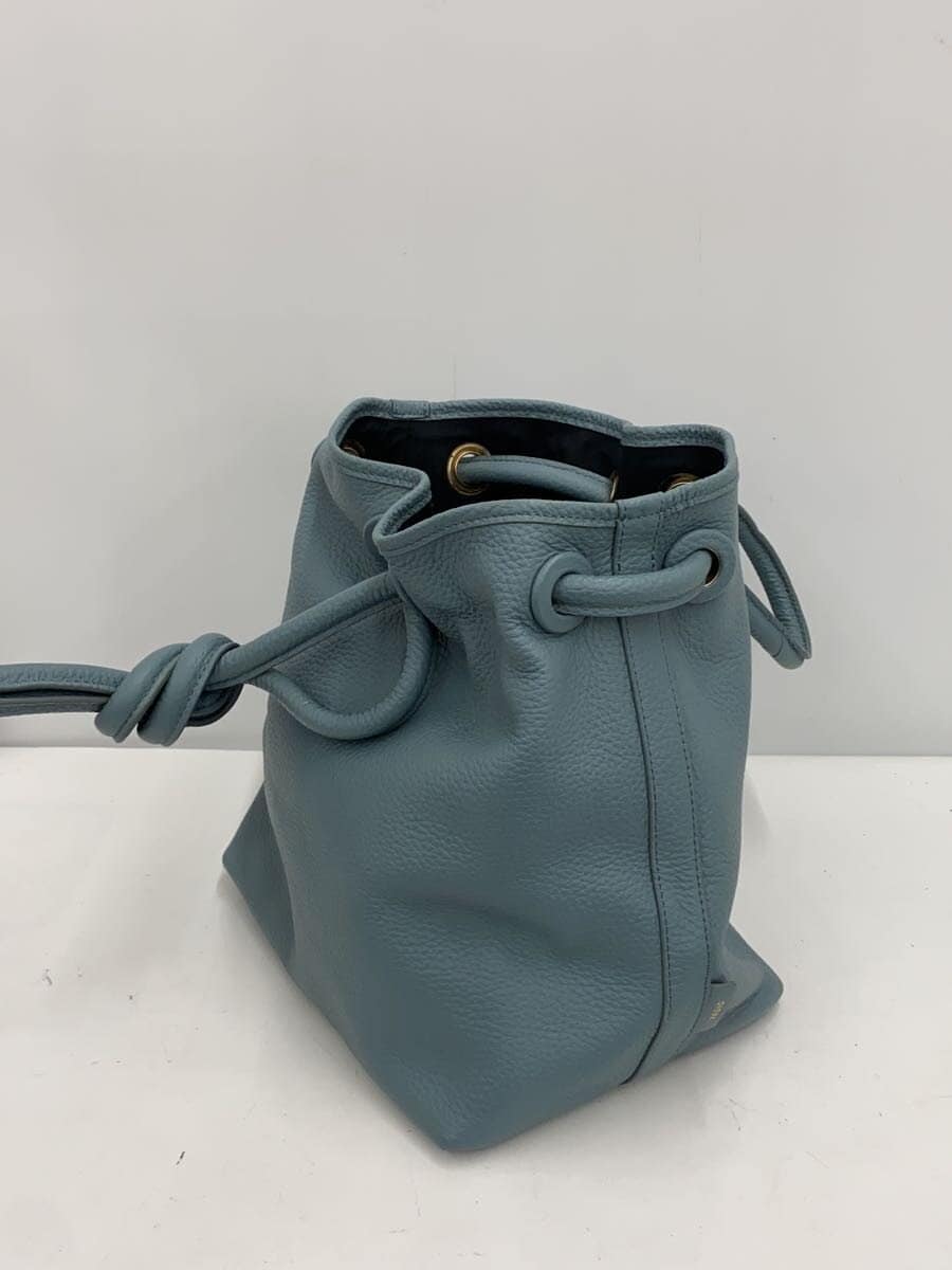 VASIC bag leather blue solid color 2