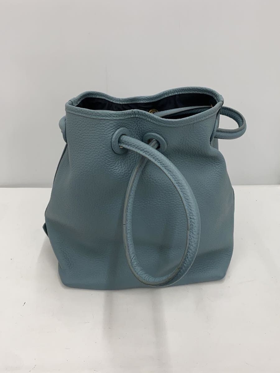 VASIC bag leather blue solid color 3