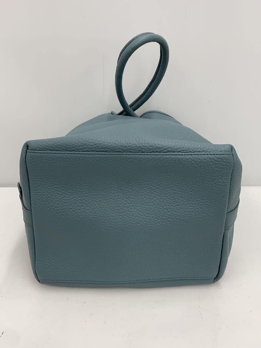 VASIC bag leather blue solid color 4