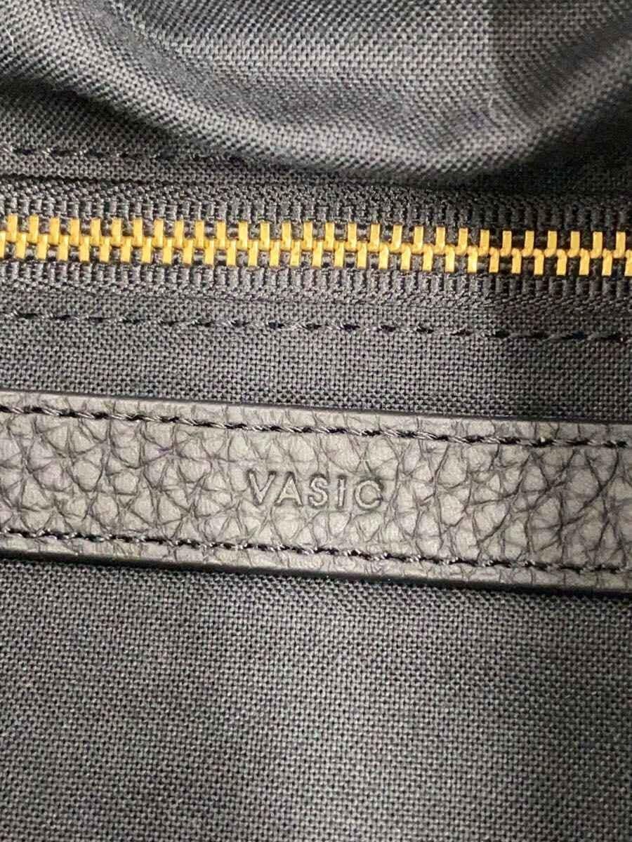 VASIC bag leather blue solid color 7