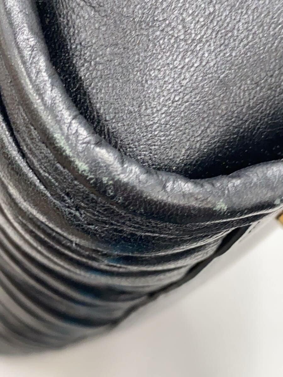 COACH Handbag Leather BLK F1482 7