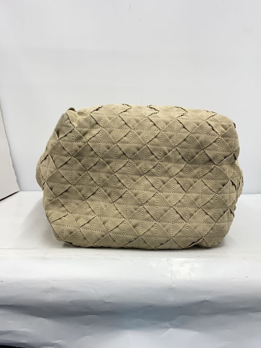 BOTTEGA VENETA Tote Bag Canvas BEG 4