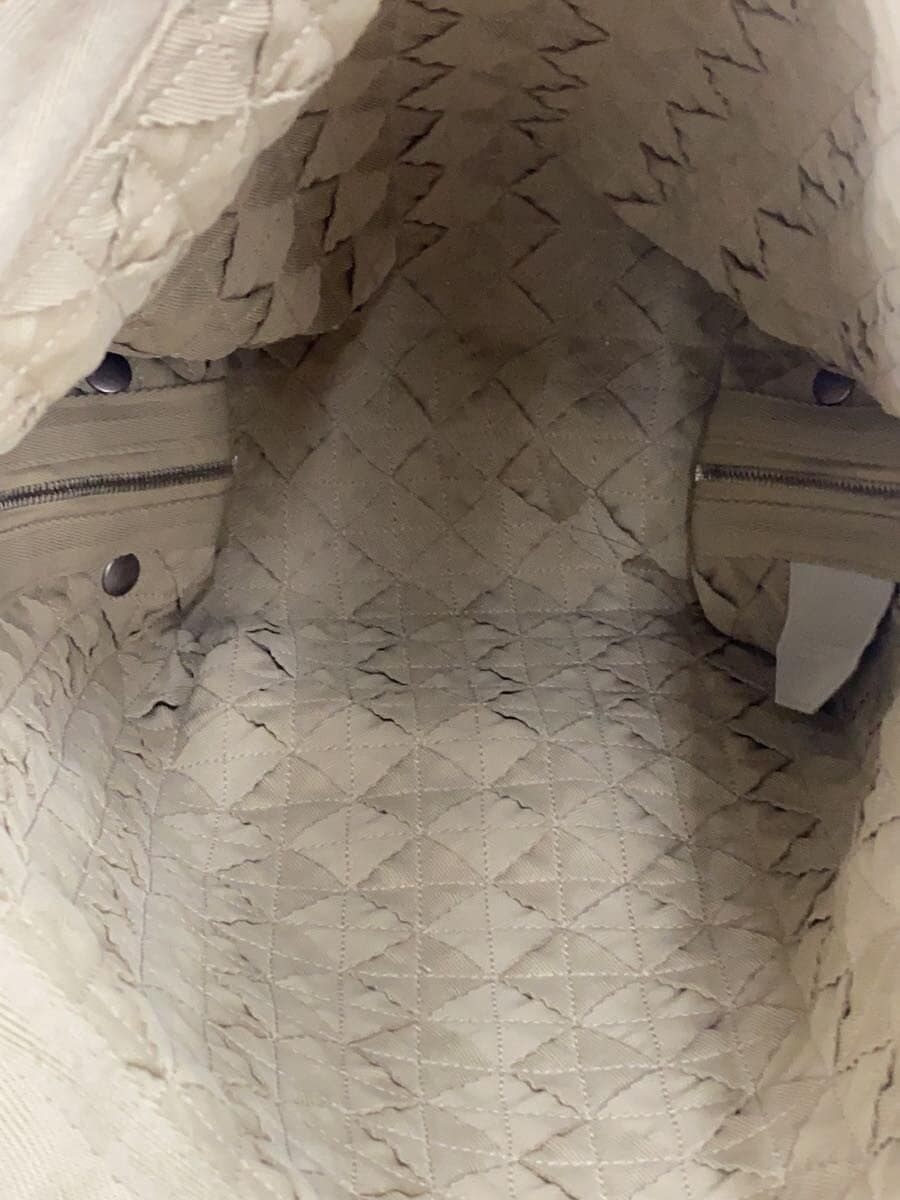BOTTEGA VENETA Tote Bag Canvas BEG 6
