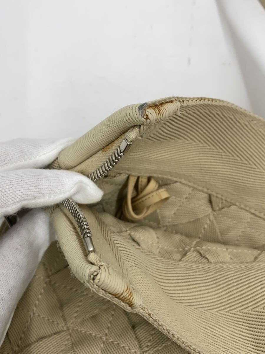 BOTTEGA VENETA Tote Bag Canvas BEG 8