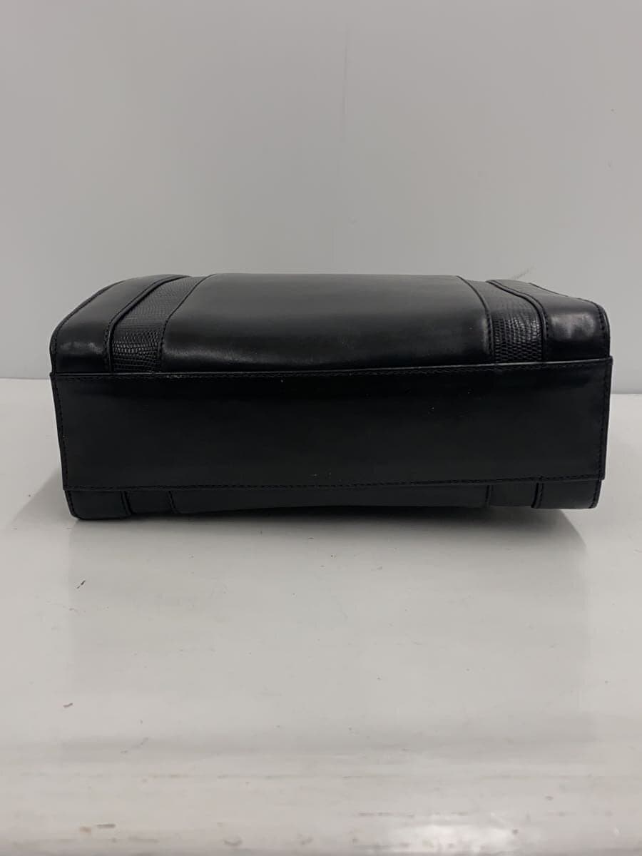 Salvatore Ferragamo Shoulder Bag Leather Black 4