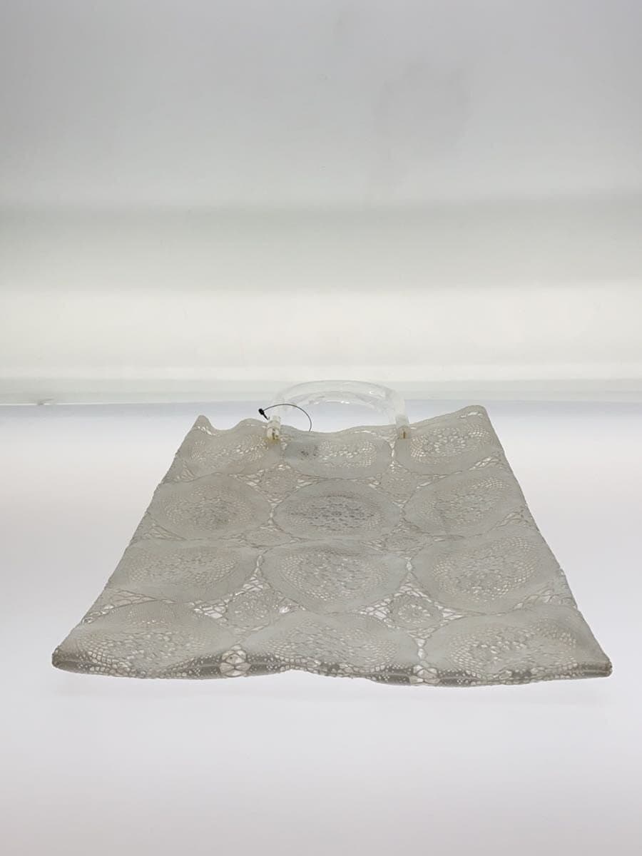 mame kurogouchi Tote Bag WHT All Over Pattern 4