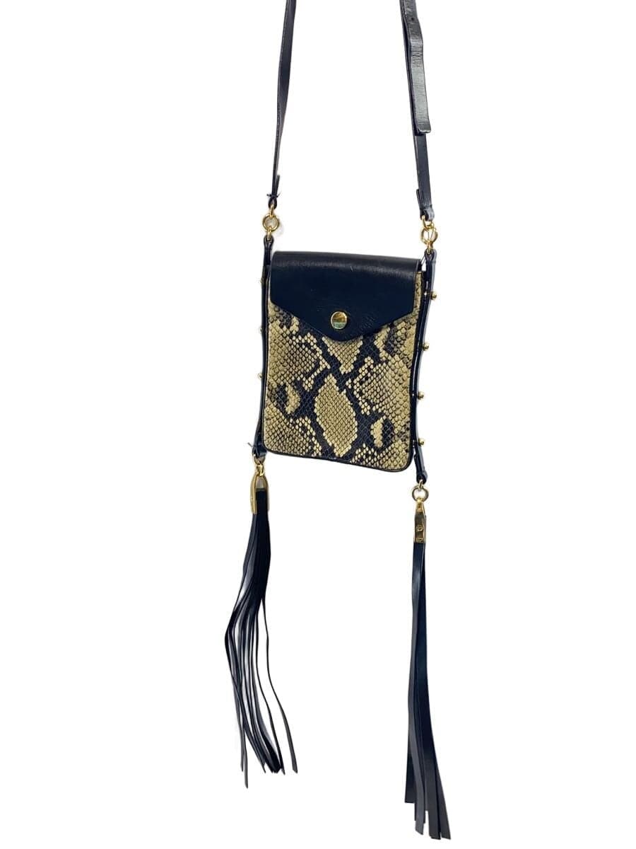 ISABEL MARANT Shoulder Bag PVC KHK All Over Pattern