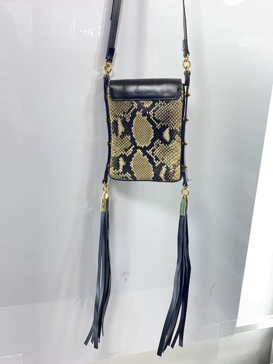 ISABEL MARANT Shoulder Bag PVC KHK All Over Pattern 3