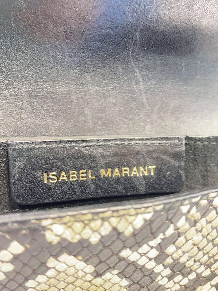 ISABEL MARANT Shoulder Bag PVC KHK All Over Pattern 5