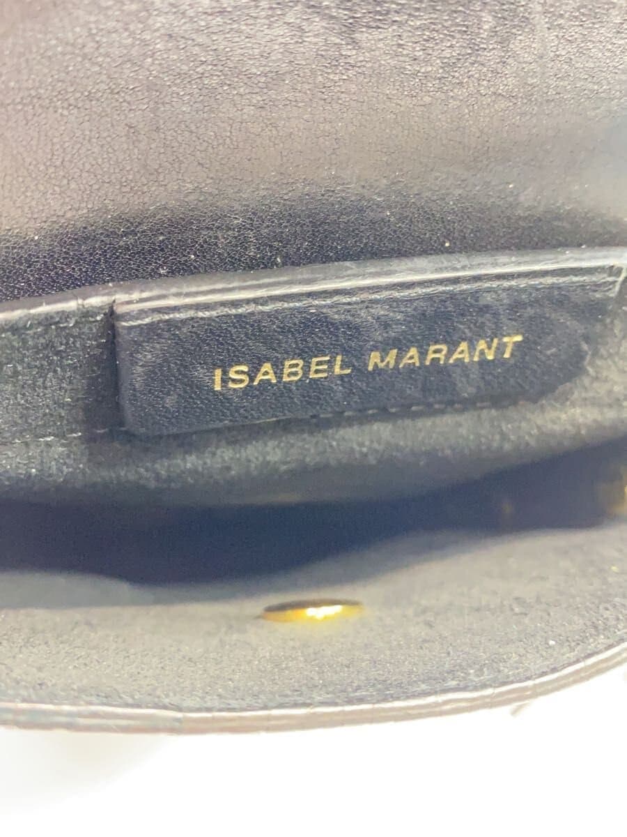 ISABEL MARANT Shoulder Bag PVC KHK All Over Pattern 6