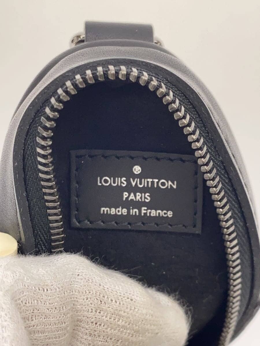 LOUIS VUITTON Pouch PVC Black All-over pattern 5